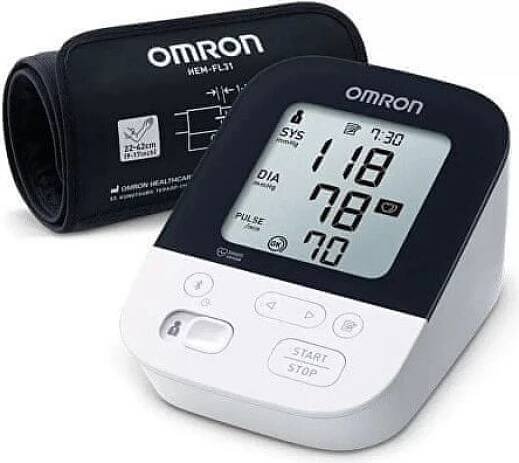 Tonometr OMRON M4 Intelli IT (5 let záruka) +síť.zdroj Omron (SET)