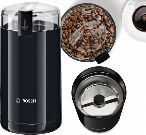 BOSCH ELEKTRICKÝ MLÝNEK NA KÁVU TSM6A013B ČERNÝ