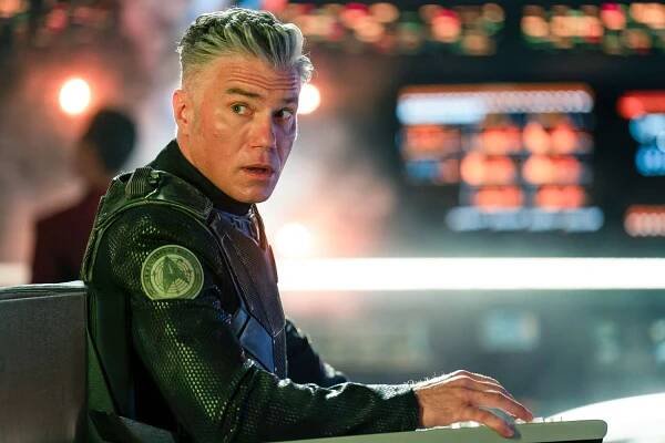 Anson Mount as Pike in Star Trek: Strange New Worlds