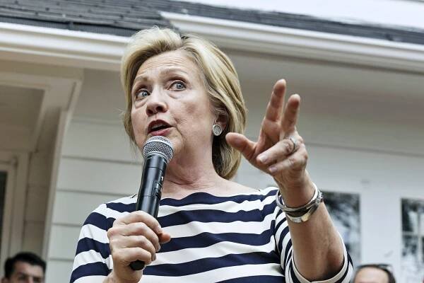 Demokratická kandidátka na úřad amerického prezidenta Hillary... | iROZHLAS - spolehlivé zprávy