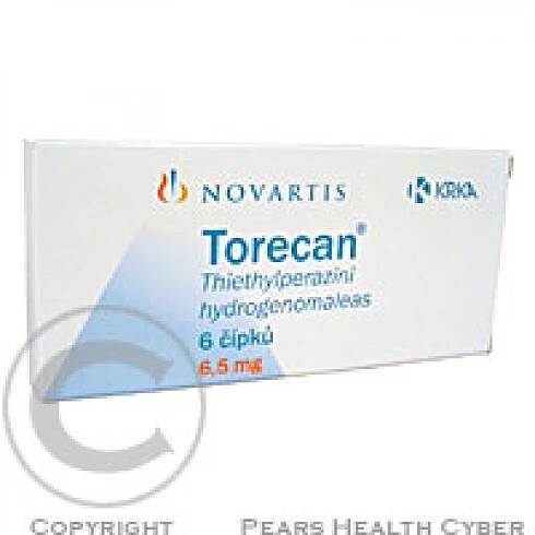 Příbalový leták - TORECAN 6X6.5MG Čípek - Lékárna.cz