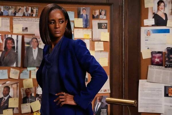 Skye P. Marshall as “Olympia Lawrence” in Matlock.
