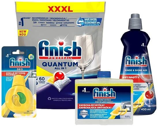 Finish Quantum All in 1 Lemon balení
