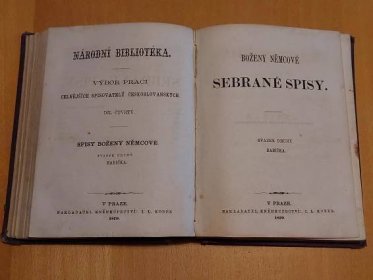 Sebrané spisy Boženy Němcové (r.v. 1869) - Knihy