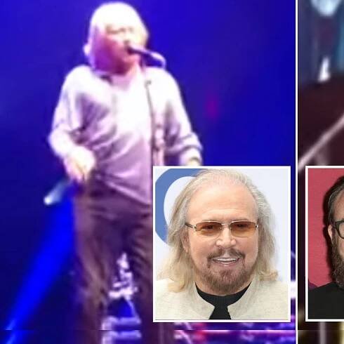 The night Barry Gibb and Stephen Gibb sang 'Grease' as a sensational father-son duet