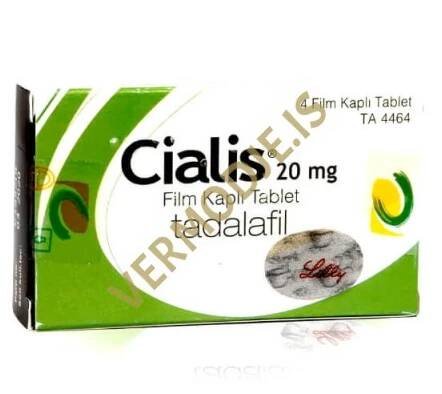 Cialis Lilly (Tadalafil) - 4 tabs (20 mg/tab)