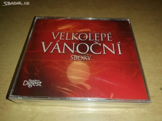 4-CD BOX Velkolepé vánoční sbory - Reader's Digest - Rokycany - Bazar