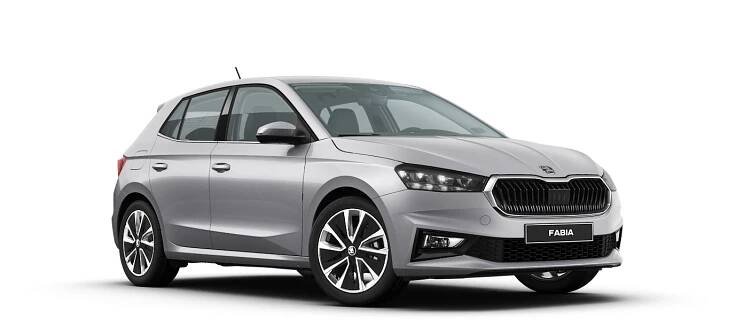 ŠKODA Fabia stříbrná Brilliant na operativní leasing