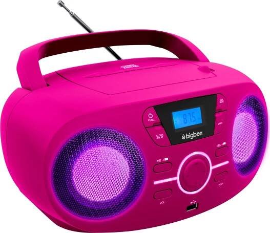 Bigben CD61 růžový