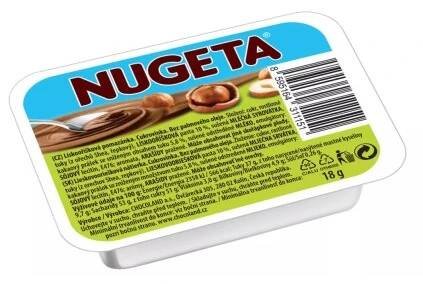 Nugeta 10% lískooříšková bez palmového oleje 18g
