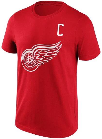 Detroit Red Wings Iconic Name & Number Graphic T-Shirt - Red - Steve Yzerman - Mens, , rebel_hi-res