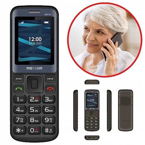 MaxCom MM718 4G Black