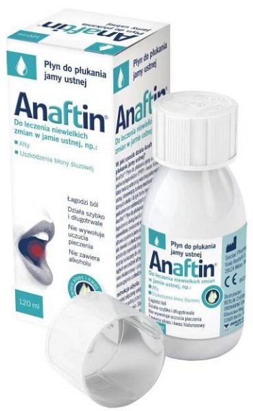 Povňavka pre ústnu dutinu Anaftin 120ml
