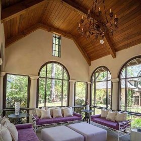 Wooded Hill Estate Screened Porch