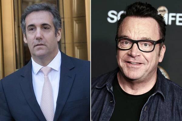 Michael Cohen and Tom Arnold.