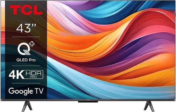 TCL 43" QLED (43T7B) 43" od 7 439 Kč