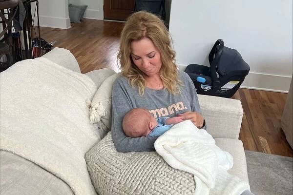 Kathie Lee Gifford Shares Sweet Photo of Quiet Afternoon Cuddles with 'Precious' Baby Grandson Finn