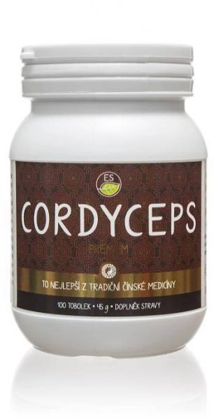 ES Cordyceps PREMIUM 100 kapslí