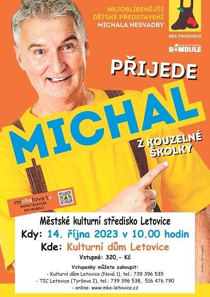 Michal Nesvadba: Michal na hraní | Městské kulturní středisko Letovice