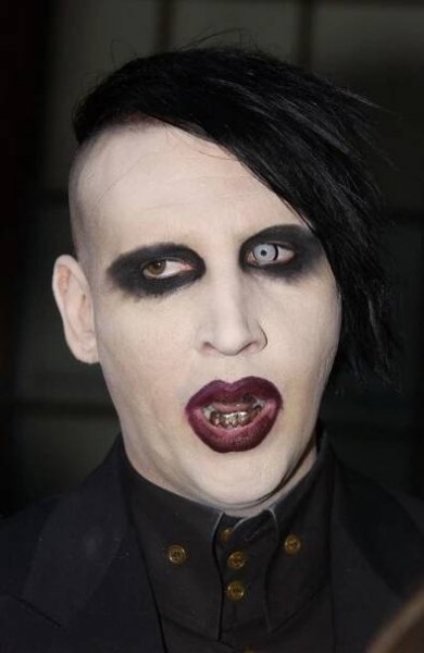Kontroverzní zpěvák Marilyn Manson.