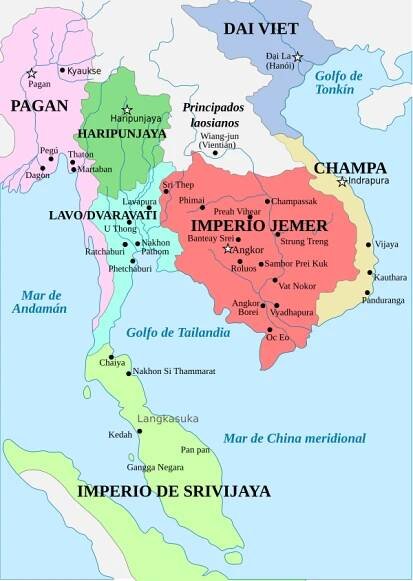 Mapa jihovýchodní Asie 1000 - 1100 CE-en.svg