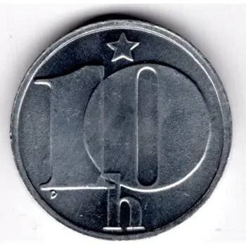 ČESKOSLOVENSKO. 10 haléřů 1981.