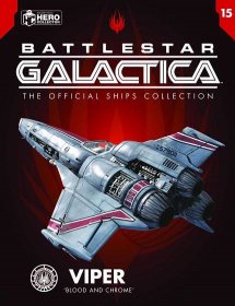 Eaglemoss Battlestar Galactica Ships Issue 15 Magazine