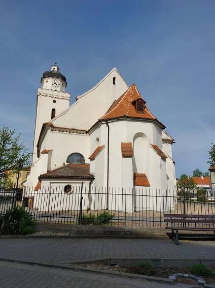 Fotografie - Kostel sv. Jakuba Staršího Kostel, Kostelní 77, Pohořelice, Jihomoravský kraj, Česko. - 14.04.2024