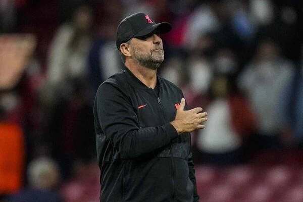 Trenér fotbalistů Liverpoolu Jürgen Klopp po vítězství 3:2 na hřišti Atlética Madrid.