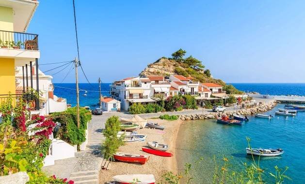 Letiště Samos (SMI) - průvodce