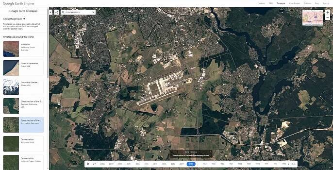 Úchvatný Google Earth Timelapse ukáže, jak se Země měnila od roku 1984