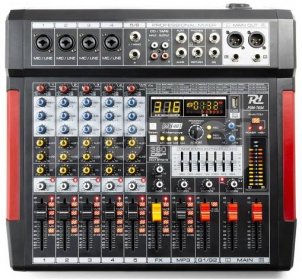 Power Dynamics PDM-T604 Stage Mix 6-kanálový DSP/MP3 - Profi-DJ.cz