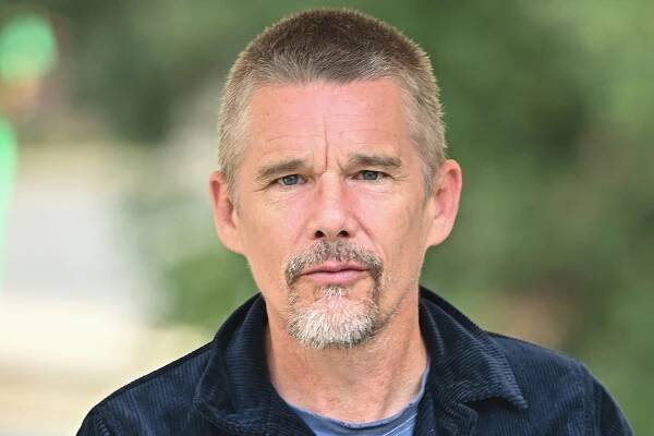 Ethan Hawke is seen at the 81st Venice International Film Festival on September 01, 2024 in Venice, Italy.