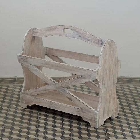 Stojan na noviny 60x60x30cm