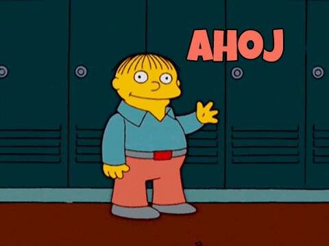 Ahoj GIFy - 69 animovaných obrázků GIF
