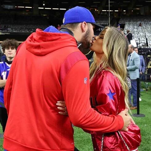 Josh Allen and Brittany Williams