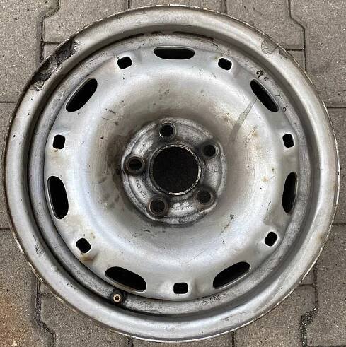 Plechový disk KFZ 7280 6Jx14 5x100x57 ET43