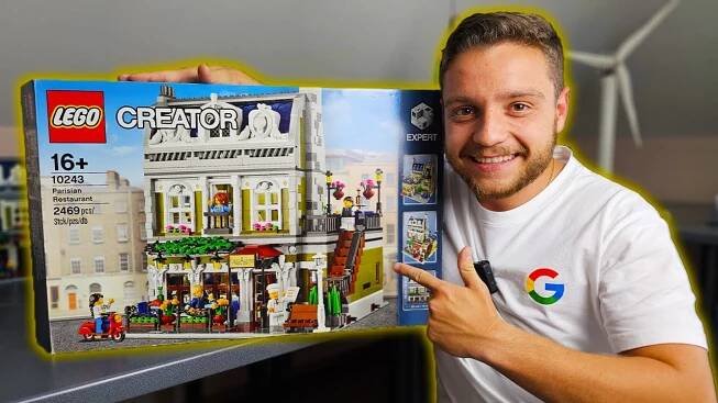 Tohle je LEGO Pařížská Restaurace!