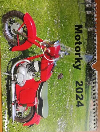 Motorky 2024 (nástěnný kalendář)