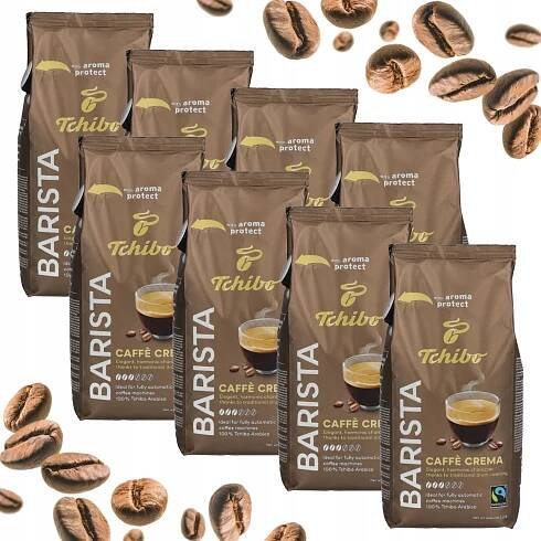Káva zrnková Tchibo Barista Caffe Crema 8x1kg 100% Arabica