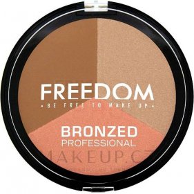 Freedom Makeup London Bronzed Professional Pro Bronze - Bronzer na obličej