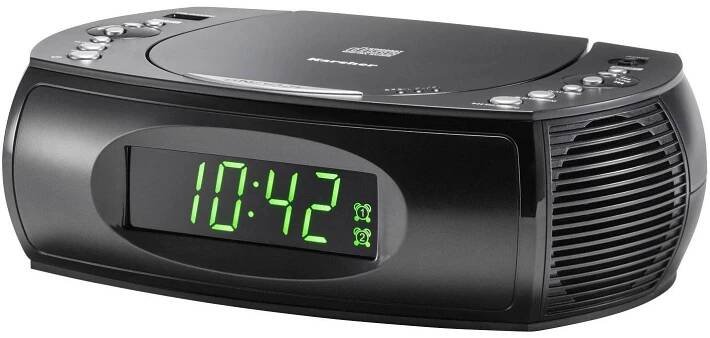 Karcher UR 1308 CD-rádio FM s USB nabíječkou černá : Půhy.cz