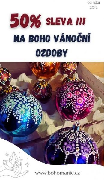 Klikni na odkaz a využij slevu na všechny naše vánoční ozdoby 😍 barevné velké - 50% sleva do 3.10.2024

Originální dárky | Originální dárky pro ženy | Originální dárky pro maminku | Originální dárky pro babičku | Originální dárky k vánocům | Originální dárky k narozeninám | Originální dárky na vánoce | Mandala obraz | Obrazy na plátně mandala | vánoční ozdoby | vánoční výzdoba | vánoční baňky | ozdoby na stromeček | koule na stromeček | malované vánoční baňky | přípravy na vánoce | dekorace a nápady na vánoce | sleva
