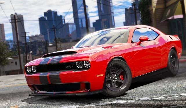 Dodge Challenger [Add-On | Tuning (Shaker/Hellcat/Redeye/Demon/Liberty Walk) ] - GTA5-Mods.com 