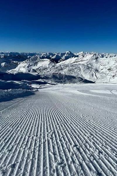 Lyžování na ledovci Mölltaler Gletscher je splněný sen