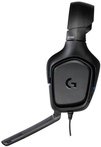 Headset Logitech Gaming G432 - černý