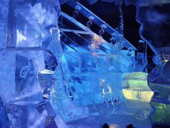 Výstava ledových soch Ice Magic v Praze - Rodinné výlety