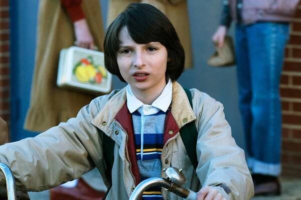 Finn Wolfhard in Stranger Things.