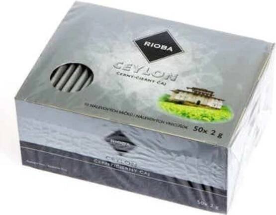 Rioba Ceylon černý čaj 50 x 2 g