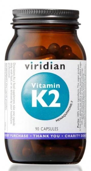 viridian Vitamin K2 90 cps.